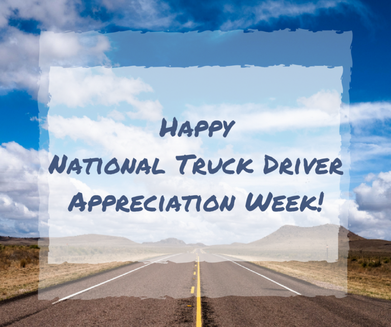 Happy National Truck Driver Appreciation Week! Berry Consulting, LLC